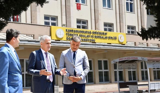 Kahramanmaraş'ta okul binaları daha güvenli oluyor!