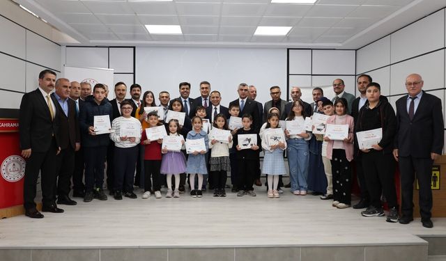 Kahramanmaraş’ta okuma seferberliği ödüllerle taçlandı