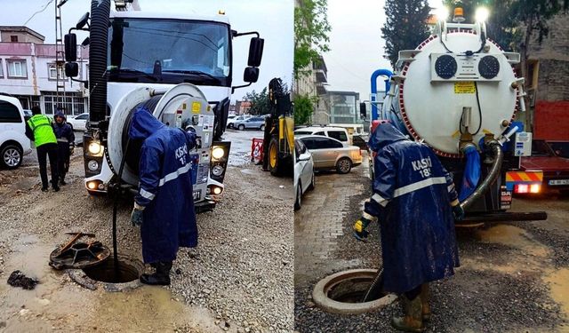 Kahramanmaraş’ta sağanak sonrası dev temizlik seferberliği!