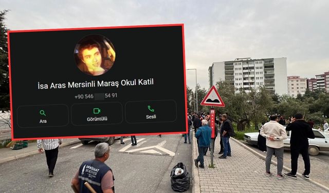 Kahramanmaraş'ta saldırganın WhatsApp profilinde seri katil fotoğrafı çıktı!