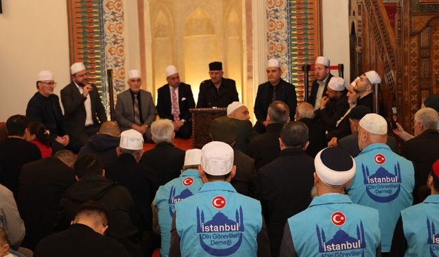 Kahramanmaraş'ta Ulu Camii'nde şehitler için dua!