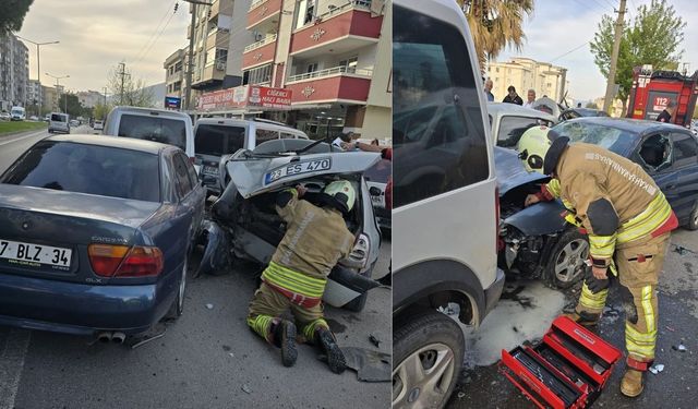 Kahramanmaraş’ta Zincirleme Kaza: 4 Araç Birbirine Girdi!