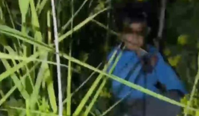 Kayalıklarda mahsur kalan 2 küçük kardeş kurtarıldı