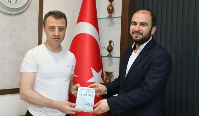 KSÜ Akademisyeninden Dulkadiroğlu Kaymakamına Ziyaret