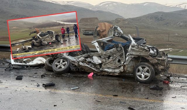 Malatya Doğanşehir’de feci kaza! TIR ile otomobil çarpıştı 3 ölü