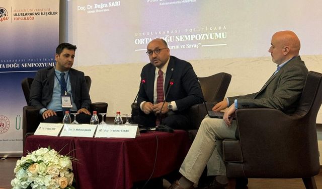 Milletvekili Mehmet Şahin Mersin'de! Orta Doğu ve Filistin analizi!