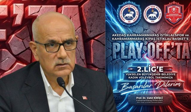 Milletvekili Vahit Kirişci’den Kahramanmaraş sporuna tam destek!