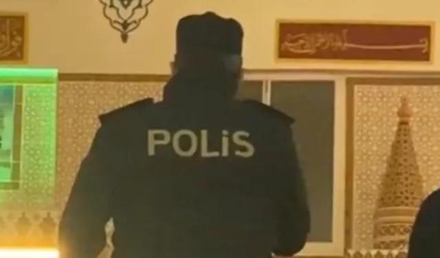 Namaza giden ilçe emniyet müdürü müezzinlik yaptı