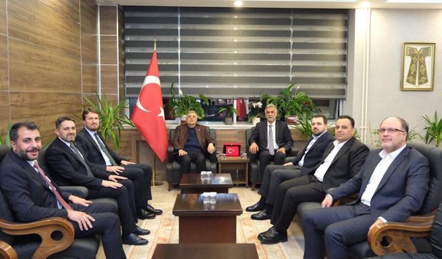 Nevzat Pakdil Kahramanmaraş’ta! İl Müdürü Çalgan ile görüştü