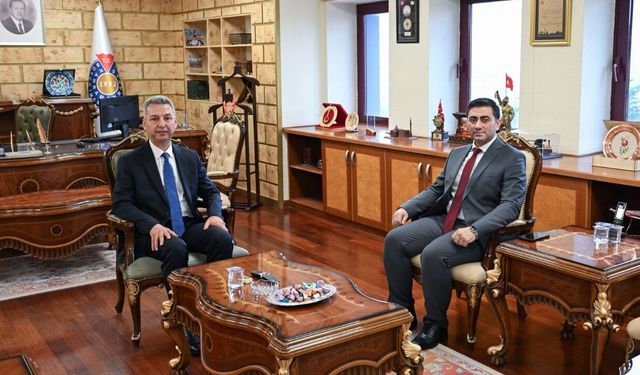 Onikişubat Kaymakamı Çiğdem'den Rektör Okumuş'a ziyaret!