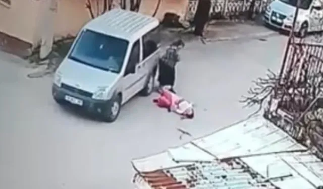 Tartıştığı eşine aracıyla çarpıp ayaklarını ezdi