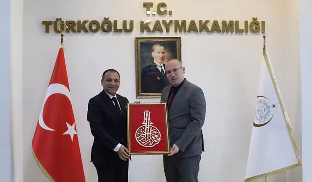 Türkoğlu Kaymakamlığı'nda kritik eğitim ziyareti yapıldı