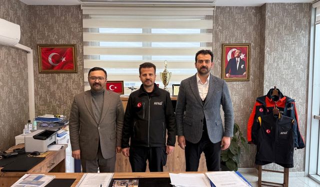 Ülkü Ocakları İl Başkanı Gedemenli AFAD’da