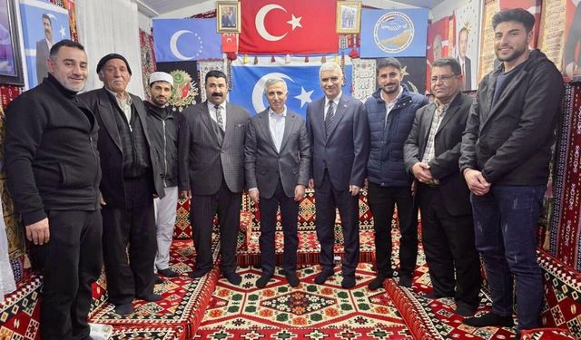 Vali Ünlüer’den anlamlı ziyaret! Türkmenlerle buluştu