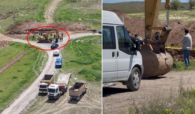 Yol Çalışmasında Kafatası ve Kemik Parçaları Bulundu