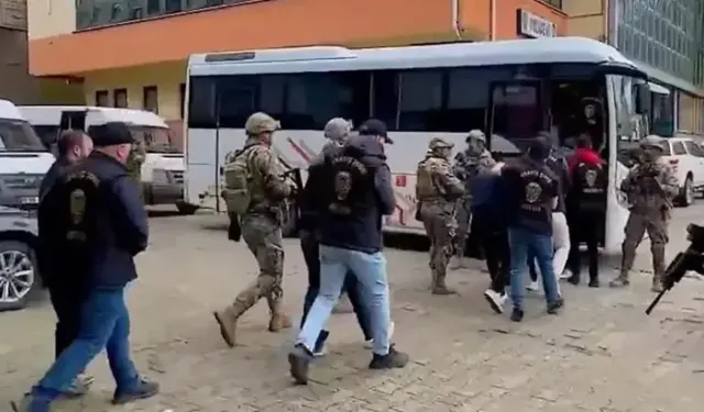 22 ilde 'suç örgütü' operasyonlarında 23 tutuklama