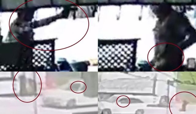 6 kişiyi öldüren Metin Ö.'nün istasyon baskını görüntüleri