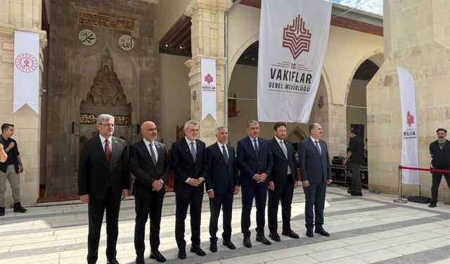 Kahramanmaraş'ta 580 yıllık Ulu Camii yeniden ibadete açıldı