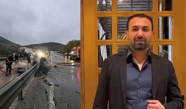 Kazada iş insanı Murtaza Topal hayatını kaybetti