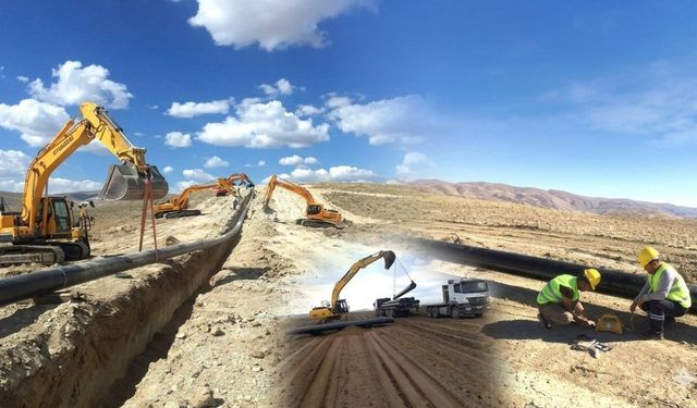 Afşin-Elbistan doğalgaz hattı bitti! 181 km'lik dev yatırım