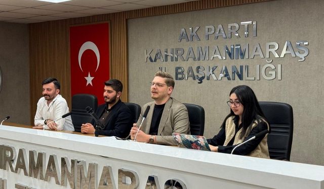 AK Parti Kahramanmaraş Gençlik Kolları toplantısı yapıldı!