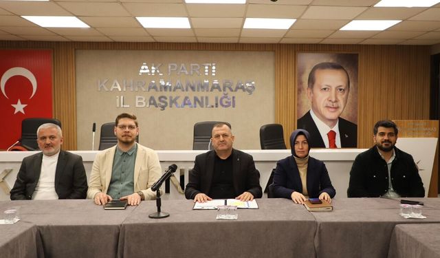 AK Parti Kahramanmaraş İl Yönetimi toplandı!