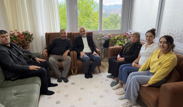 Andırın Belediye Başkanı Gökşen'den şehit ailelerine ziyaret