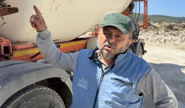 Yürekleri ısıtan hareket: Beton mikseri kuşlar uçana kadar çalışmayacak