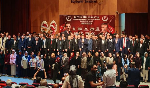 Büyük Birlik Partisi Kahramanmaraş yönetimi belli oldu