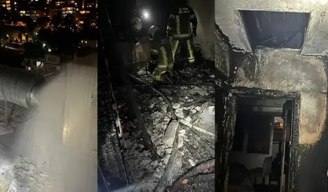Evde çıkan yangında 4 kardeşten 1'i öldü, 3'ü hastaneye kaldırıldı