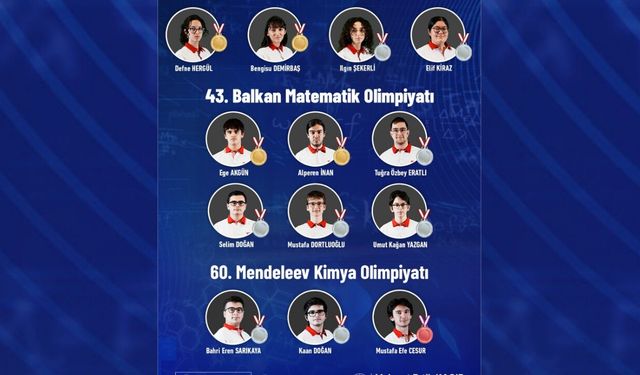 Genç Türk bilim insanlarından dünya çapında başarı: Olimpiyatlarda madalya yağmuru