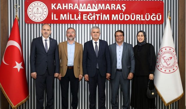 Kahramanmaraş eğitiminde kurumlar arası dev istişare kabulü!