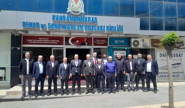 Kahramanmaraş esnafında yeni dönem! Kurban kesilip dua edildi