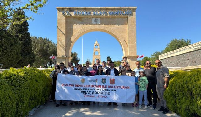 Kahramanmaraş şehit ailelerine tarih turu