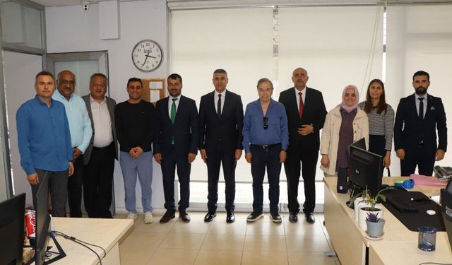 Kahramanmaraş SGK'dan Gazeteciler Cemiyeti'ne tam kadro ziyaret