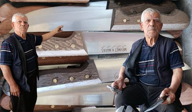 Kahramanmaraş tescilli Hartlap bıçakları bayrama hazırlanıyor!