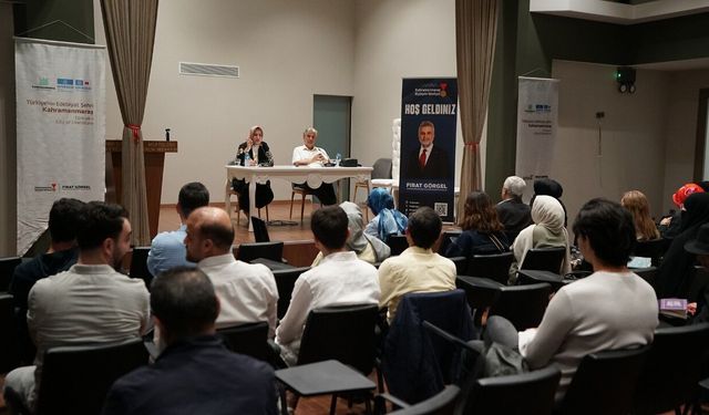 Kahramanmaraş Yazarlık Akademisi'nde Naime Erkovan söyleşisi