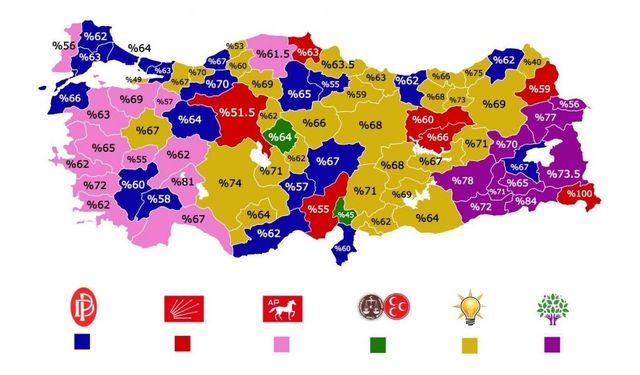 Kahramanmaraş’ın siyasi rekoru yüzde 71 destek!