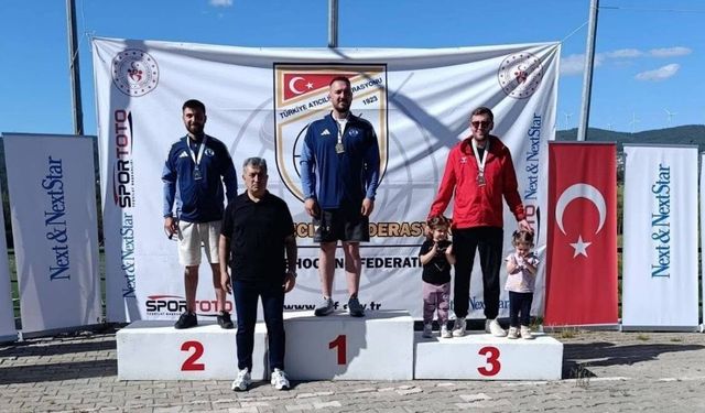 Kahramanmaraşlı atıcılar İzmir'de madalyaları topladı