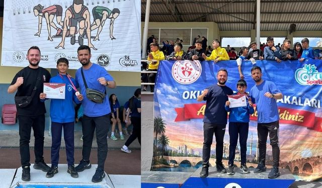 Kahramanmaraşlı Zekeriya Mert Orçan uzun atlamada Türkiye 3.’sü!