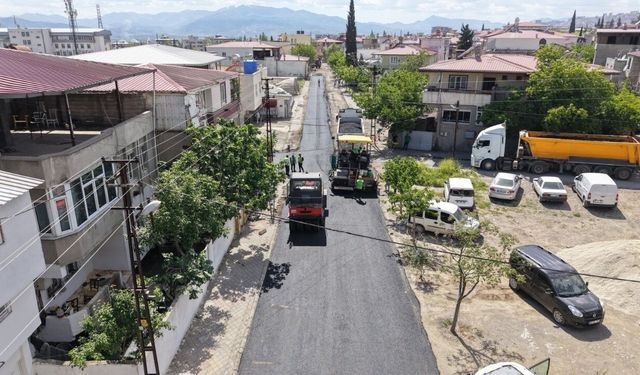 Kahramanmaraş'ta 12 noktada yollar yenileniyor