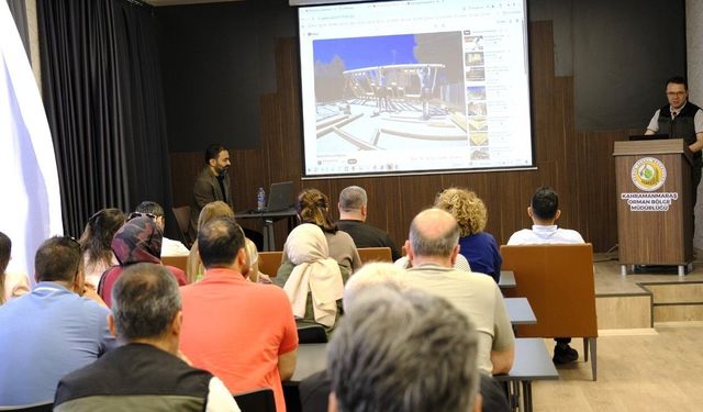 Kahramanmaraş'ta Ahşap Taşıyıcılı Sistemler Eğitimi bitti