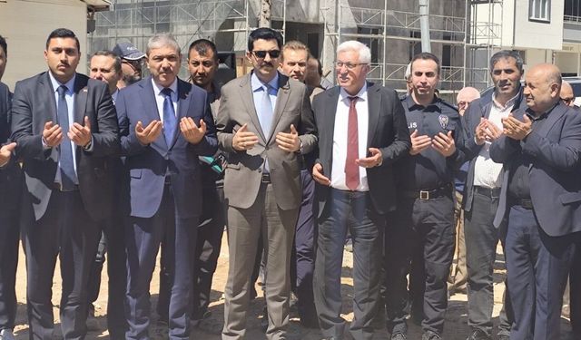 Kahramanmaraş'ta cami temeli atıldı! Cumhuriyet Camii doğuyor