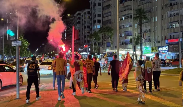 Kahramanmaraş'ta Galatasaray şampiyonluğu coşkuyla kutlandı