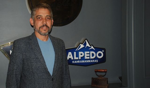 Kahramanmaraş’ta günlük dondurma üretimini 80 tona yükseltti
