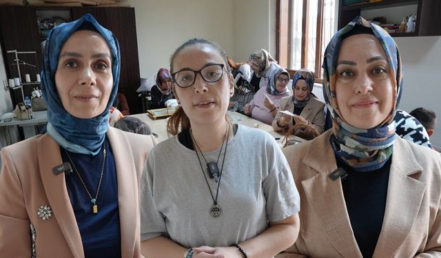 Kahramanmaraş'ta kadın emeği geri dönüşümle değer kazandı