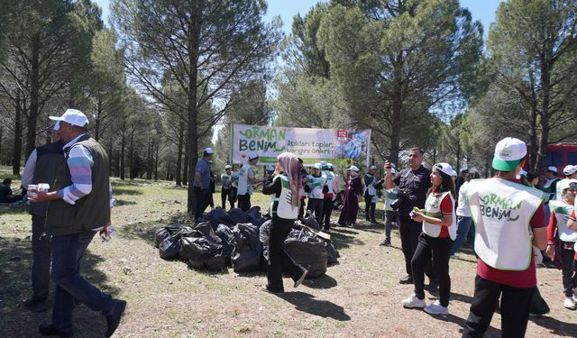 Kahramanmaraş’ta “Orman Benim” Etkinliğiyle Ormanlar Temizlendi
