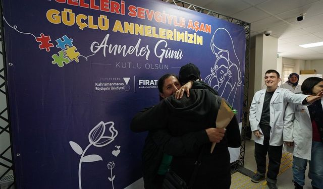 Kahramanmaraş'ta özel bireyler anneleri ağlattı!