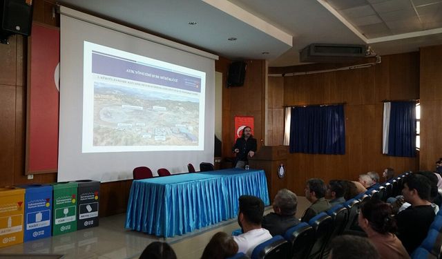 Kahramanmaraş'ta üniversiteli gençlere sıfır atık ve iklim eğitimi verildi!