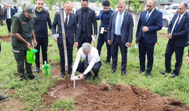Kahramanmaraş'ta Vefa Ormanı kuruldu!